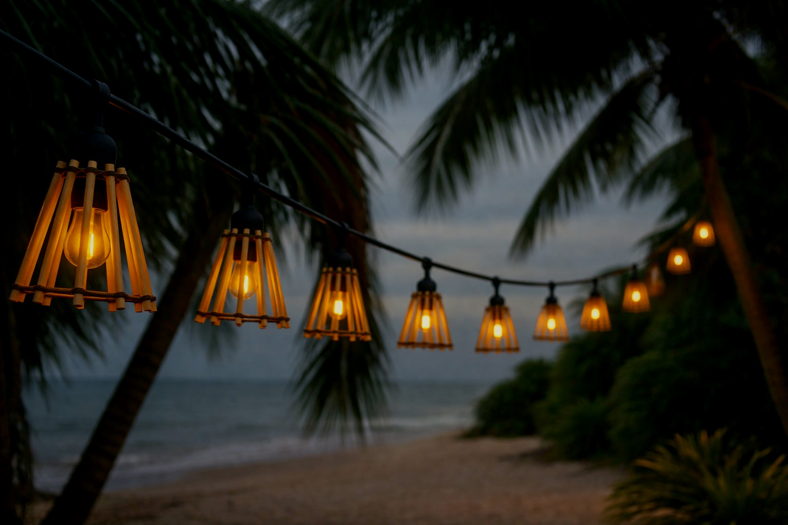 Illuminez votre espace exterieur avec nos guirlandes guinguettes