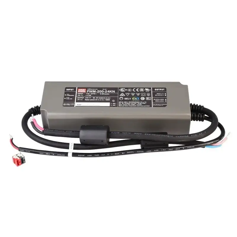 Alimentation KNX 200W pour ruban LED - 24V voltage constant - MeanWell