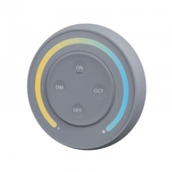 Télécommande tactile Dimmer/CCT murale et portative - Température de couleur - MiBoxer S1- Gris