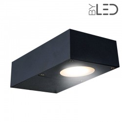 Applique LED murale extérieure - 6W - 230V - Anthracite - TRACK
