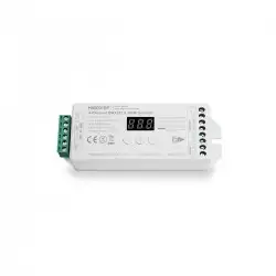 Récepteur RBG+W DMX512 pour éclairage RGB+Blanc 12 ou 24V constant - MiBoxer D4-CX