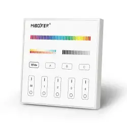Télécommande murale DALI RGB+CCT 4 zones - MiBoxer DP3S