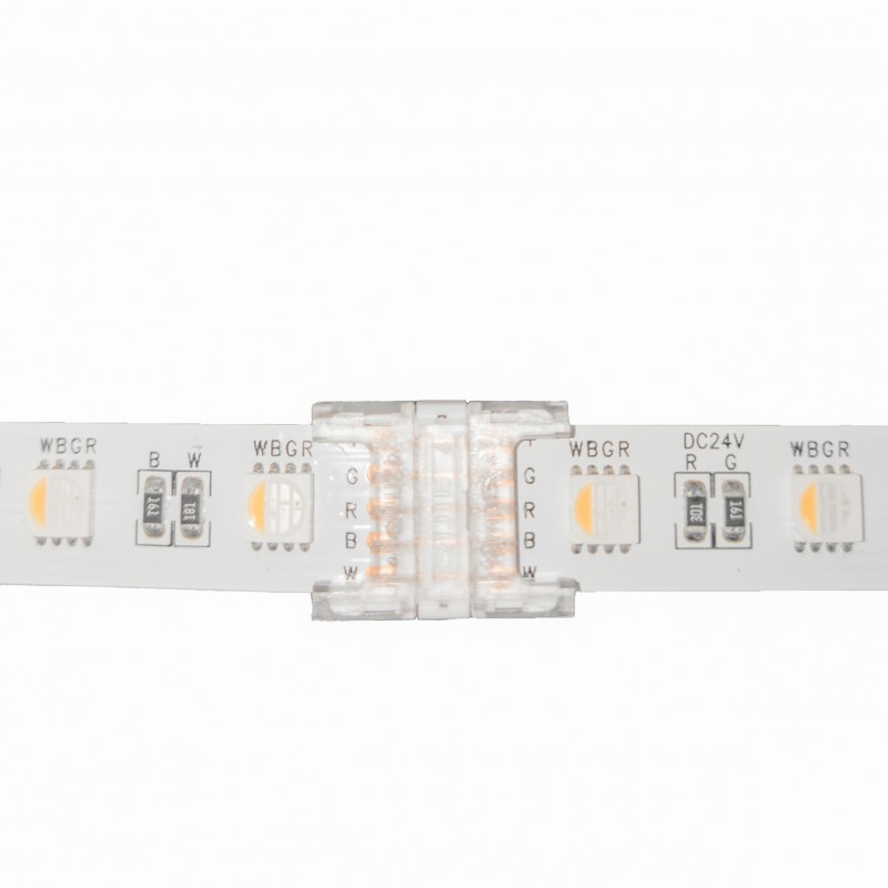 Jonction ruban LED 12mm RGBW IP20 Click à Clipser max 120LEDs/m max 24A
