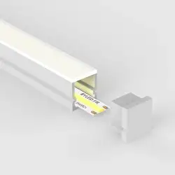 Profilé PVC IP68 pour ruban LED - CRAFT - O01