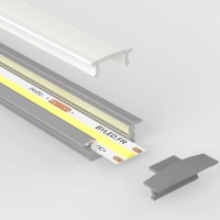 Profilé aluminium encastrable pour ruban LED - E03 - CRAFT