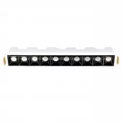 Spot LED encastrable linéaire Blanc 20W - Linea