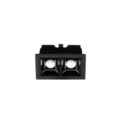 Spot LED encastrable linéaire Noir 4W - Linea