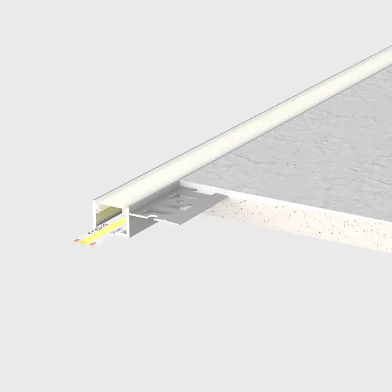 Profilé aluminium encastrable à plâtrer pour ruban LED - E29 - CRAFT
