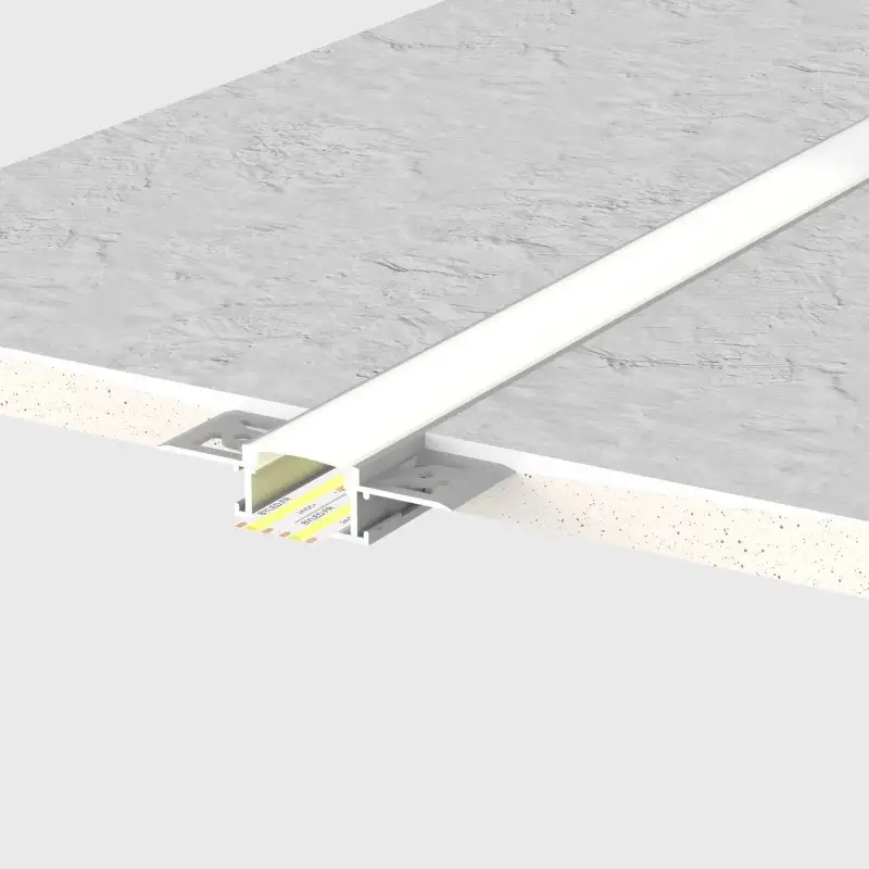Profilé aluminium encastrable à plâtrer pour ruban LED - E26 - CRAFT