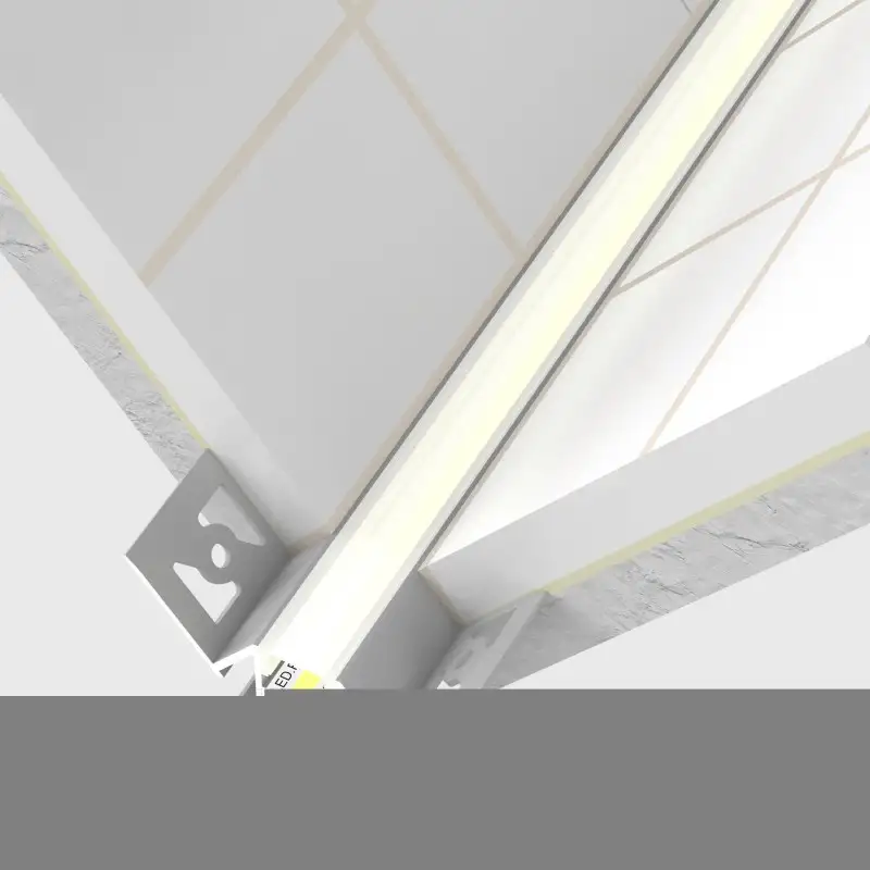 Profilé aluminium encastrable à carreler pour ruban LED - E23 - CRAFT