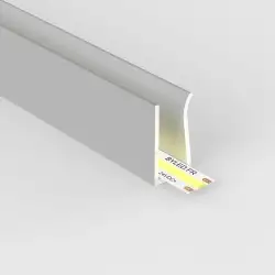 Profilé aluminium étagères en verre 8 mm pour ruban LED - CRAFT - V03