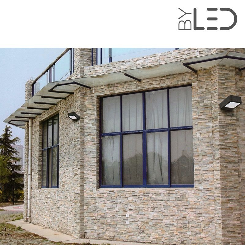 Applique LED murale extérieure anthracite - 6W - 230V - ICONE