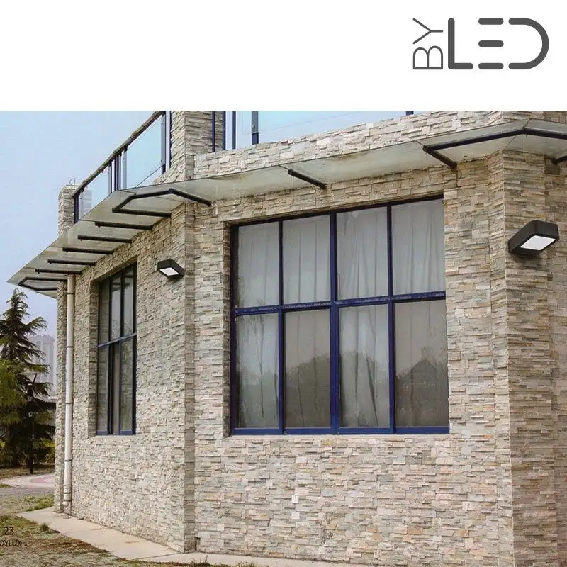 Applique LED murale extérieure anthracite - 6W - 230V - ICONE