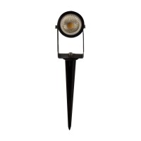 Spot LED à piquer - 3W - 12V ou 230V - Noir - SPIKE 3