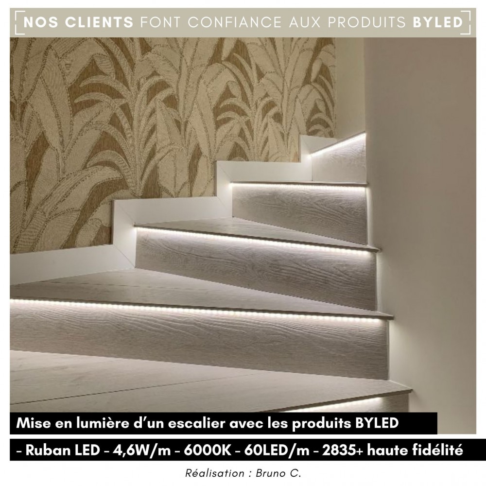 Contrôleur 32 marches et rampe d’escalier pour ruban LED mono et digital – ES32