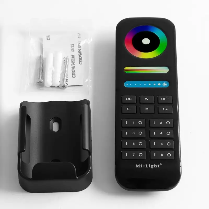 Télécommande tactile 8 zones RGB + CCT - MiBoxer- Noire