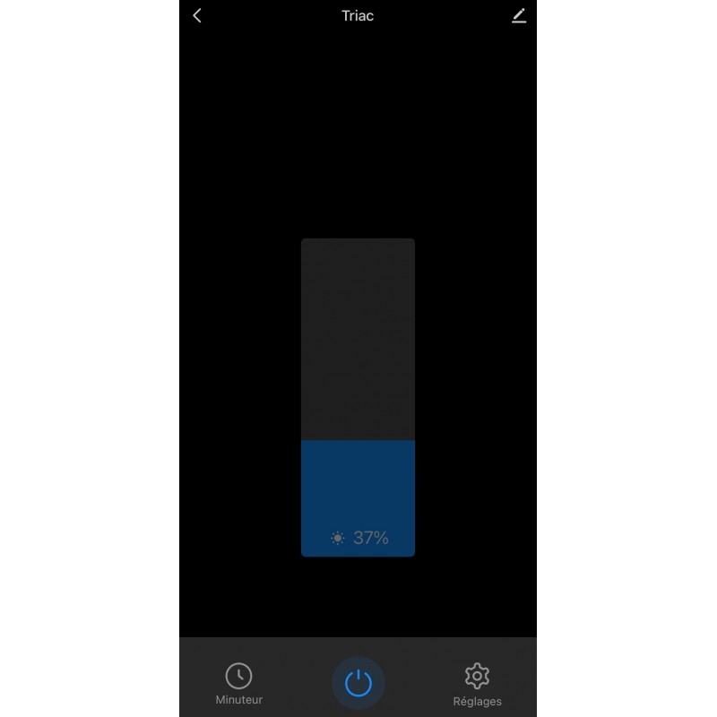 Télévariateur 230V  (WIFI+2.4G+Push) - MiBoxer - TRI-C1WR