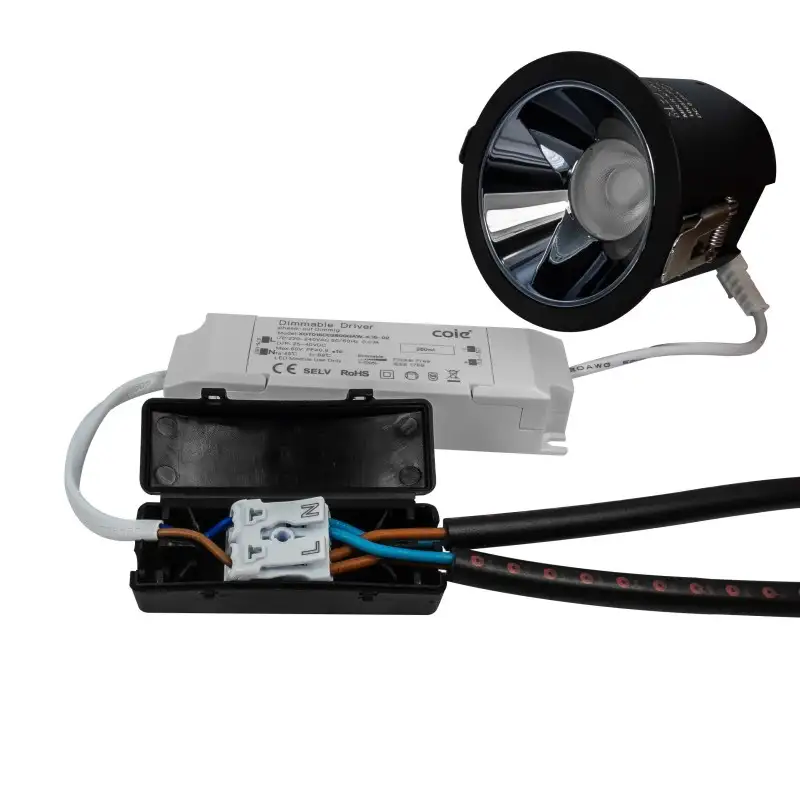 Boîte de dérivation rapide à 3 pôles pour spots intérieurs et luminaires– Axial