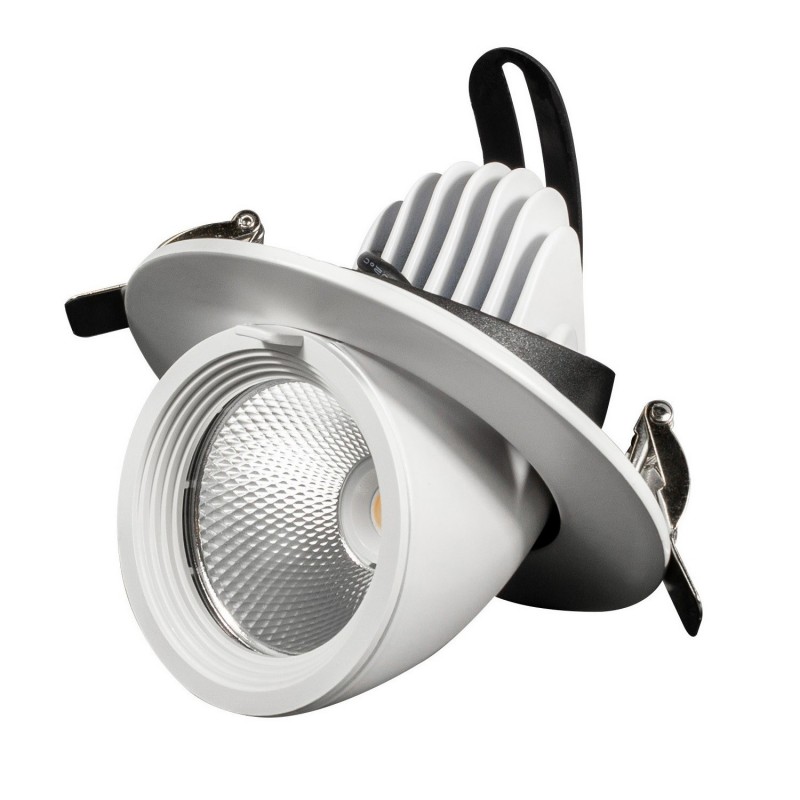 Projecteur LED rond encastrable orientable 360°- 20W - SNAKE