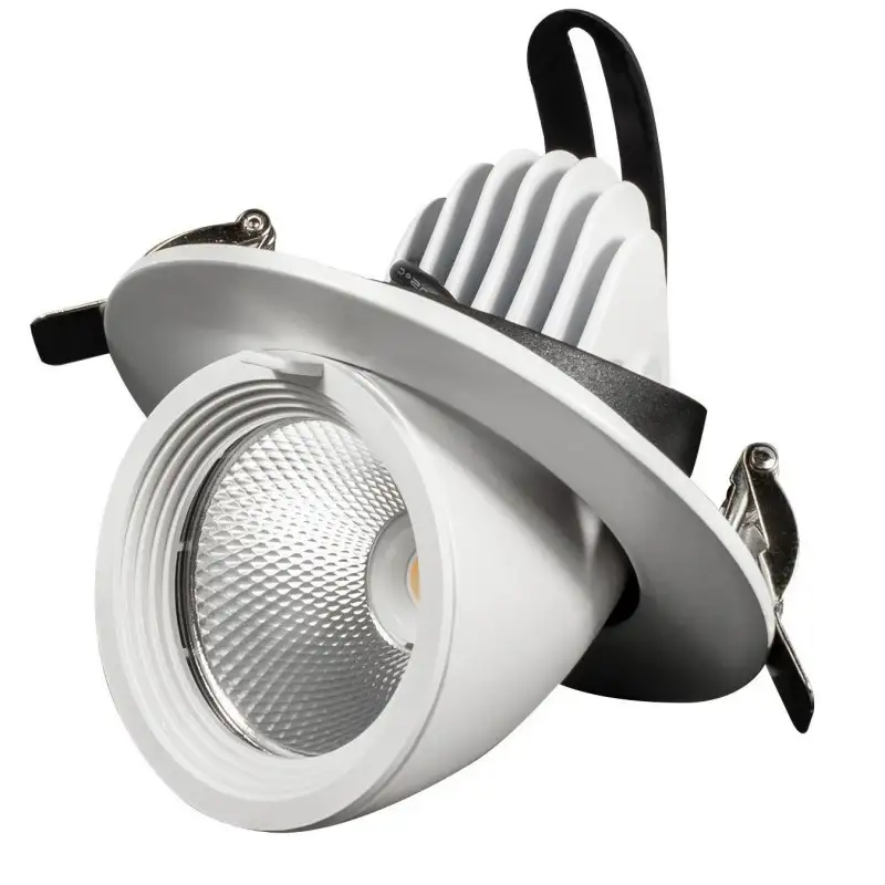 Projecteur LED rond encastrable orientable 360°- 30W - SNAKE