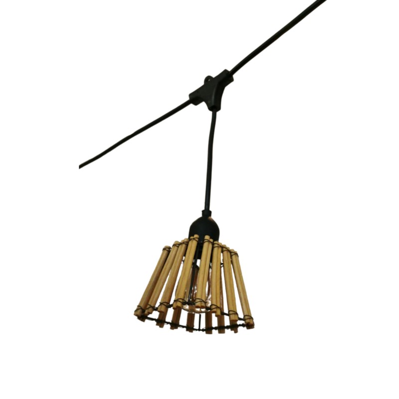 Abat-jour Bambu – rotin naturel