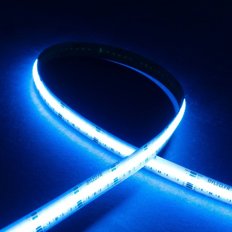 Ruban LED COB RGB+CCT - 21W/m - IP20 - 840 LED/m - 5m - 24V