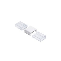 Jonction étanche pour ruban LED RGB + Blanc IP68 jusqu'à 15mm sans soudure "Hippo"