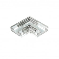 Jonction invisible en L pour ruban LED RGB 10mm IP20