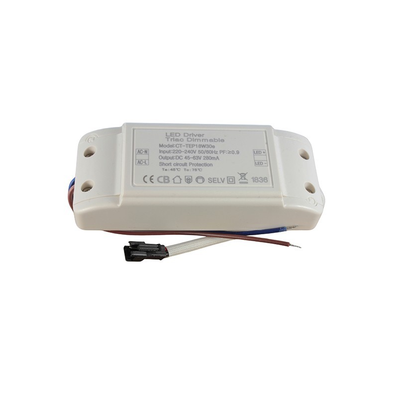 Famille Transformateur pour spot LED de 7 à 26W – 300mA – Dimmable