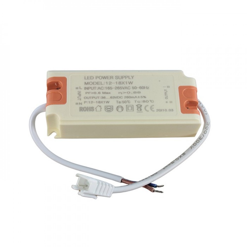 Famille Transformateur pour spot LED de 300mA (puissance au choix) - Non dimmable