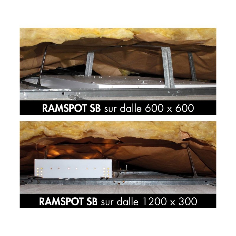(À l'unité) Écarteurs d'isolant pour dalles LED - Ramspot SB