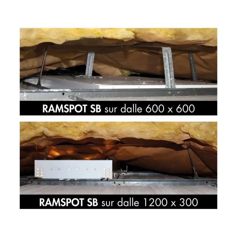 (À l'unité) Écarteurs d'isolant pour dalles LED - Ramspot SB