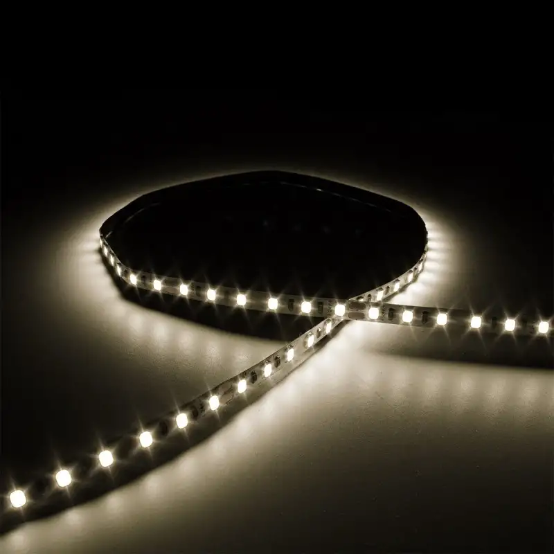 Mini ruban LED 5mm de large - 14,4W/m - IP20 - Blanc - 120 LED/m - 2835E - 24V
