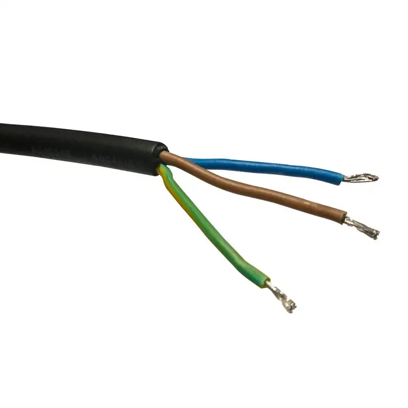 Luminaire de jardin à piquer 80cm, NOIR, tête bombée et effet lumineux blanc chaud 3000K 230V IP65 Luminaire de jardin à piquer 80cm, NOIR, tête bombée et effet lumineux blanc chaud 3000K 230V IP65