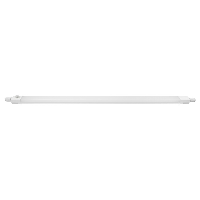 Réglette LED étanche 60cm avec détecteur - 18W - 115lm/W - IP65 - IK08 - SLEEK