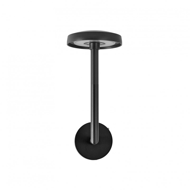 Applique LED extra fine d'extérieur à tête bombée - 7W - noir - Haalö 