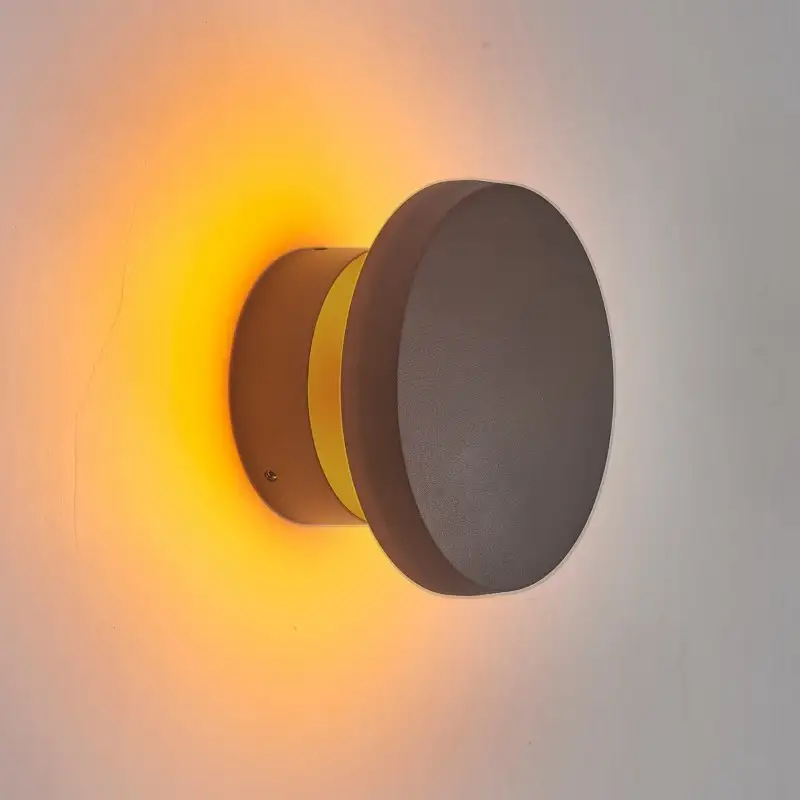 Balise murale LED d'extérieur à tête bombée - 7W - anthracite - Haalö Balise murale LED d'extérieur à tête bombée - 7W - anthracite - Haalö