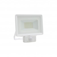 Projecteur LED ultra plat à détecteur orientable - 30W - 230V - Blanc - KLINK 30
