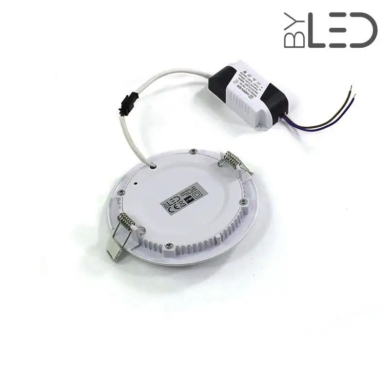 Dalle LED ronde 6 W encastrable - extra plate - SUNNY-6