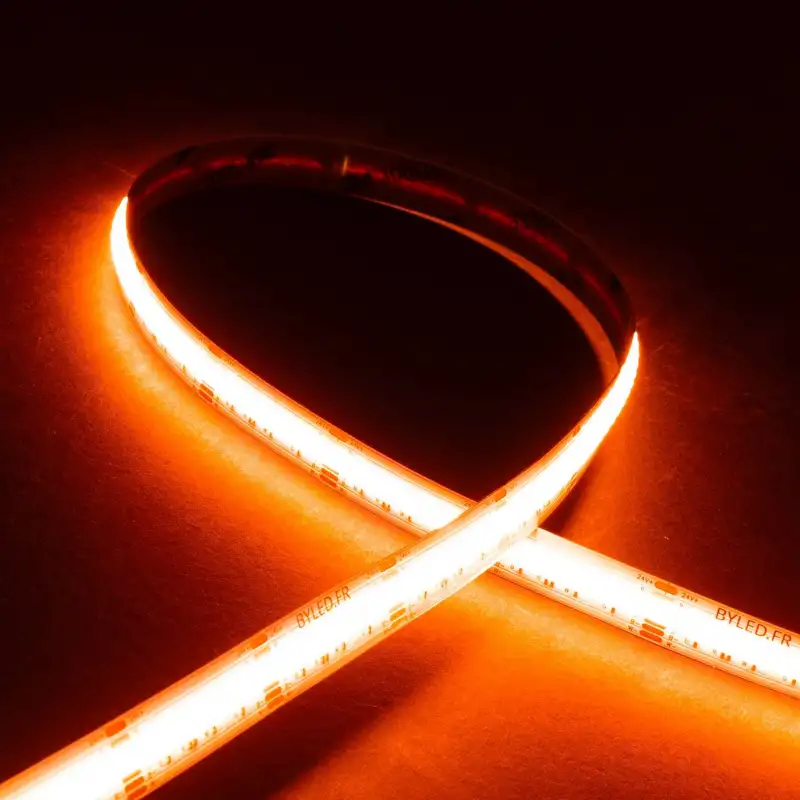Ruban LED COB RGBW - 18W/m - IP65- 784 LED/m - 24V