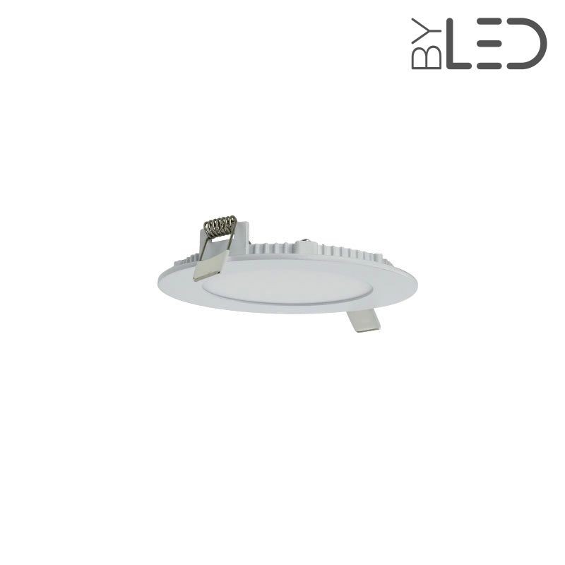 Dalle LED ronde 6 W encastrable - extra plate - SUNNY-6