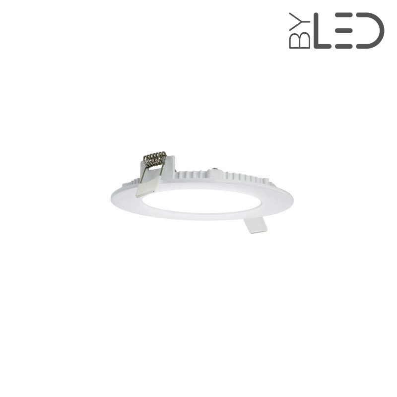 Dalle LED ronde 6 W encastrable - extra plate - SUNNY-6