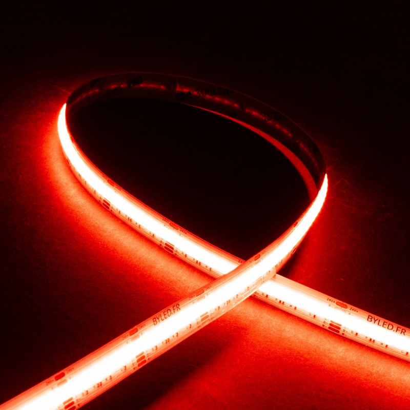 Ruban LED COB RGBCCT - 21W/m - IP65- 840 LED/m  - 24V