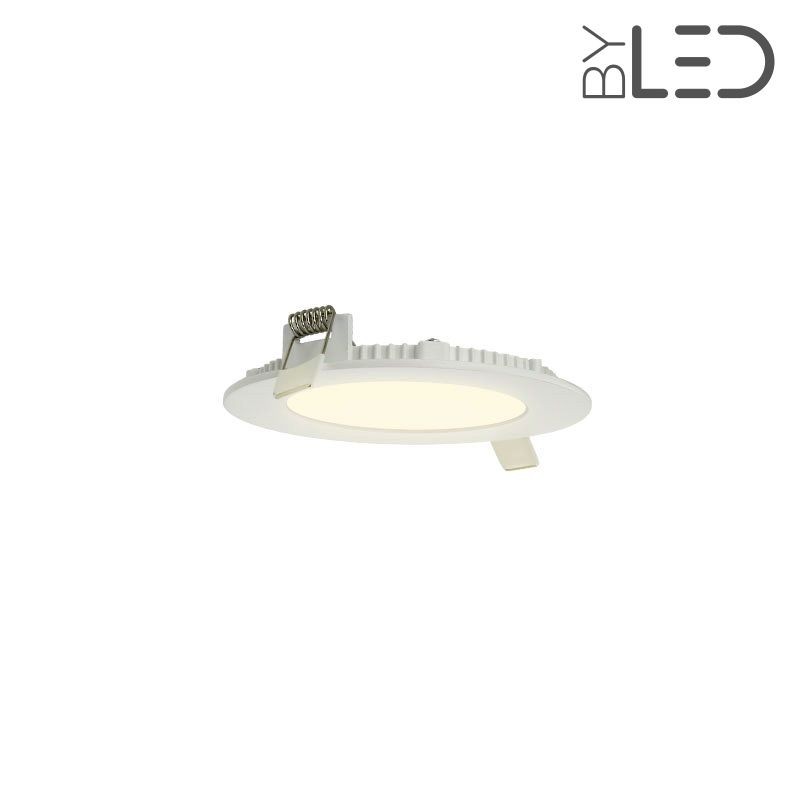 Dalle LED ronde 6 W encastrable - extra plate - SUNNY-6