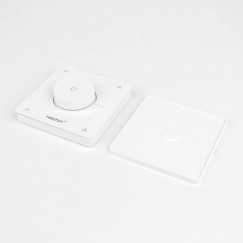 Télécommande rotative Dimmer/CCT murale - MiBoxer K0 - blanc ou noir