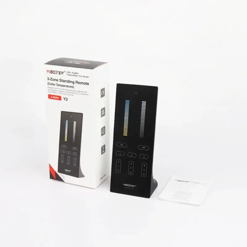 Télécommande - Dimmer/CCT - 3 zones - MiBoxer Y2 - Noir