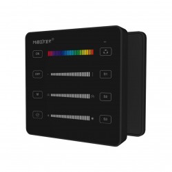Télécommande murale pour ruban LED digital - MiBoxer B6 - Noir