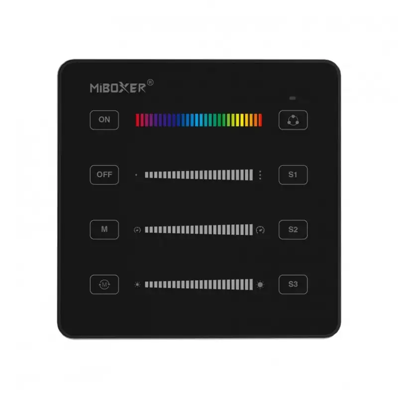 Télécommande murale 3 scenes RGB+W - MiBoxer B6