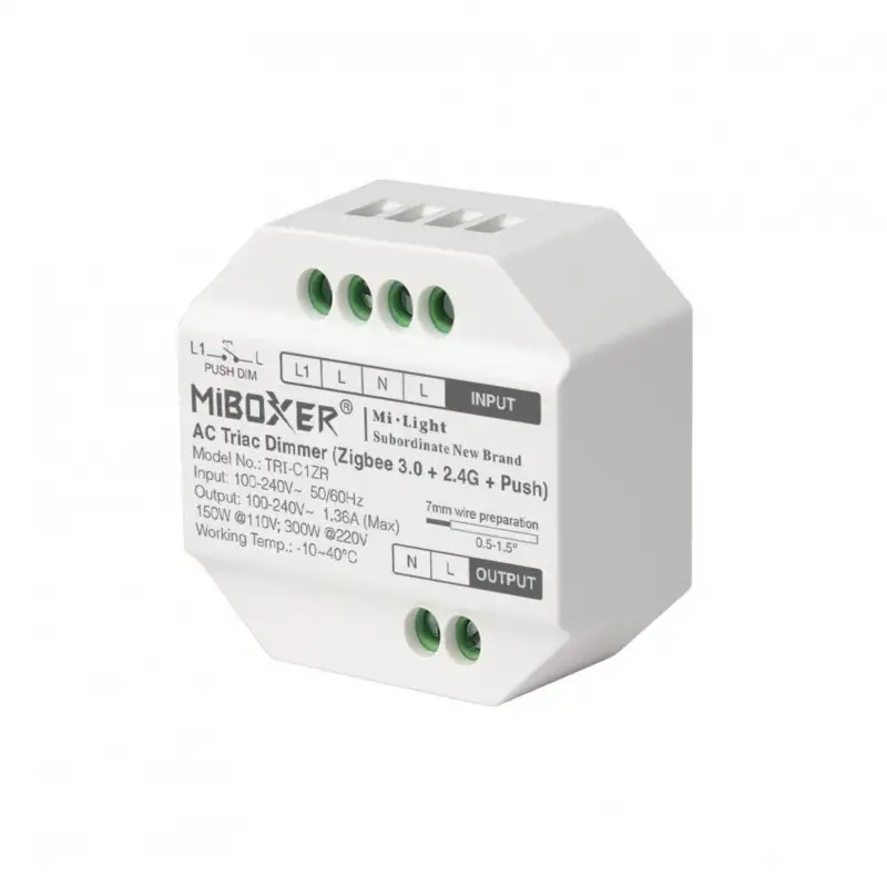 Contrôleur ZIGBEE 3.0- 2,4G - MiBoxer TRI-C1ZR