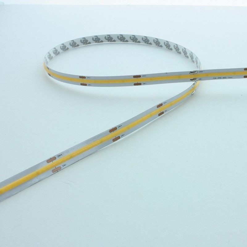 Ruban LED COB Haute efficacité à la coupe - 15W/m - 125lm/W - Blanc - 480LED/m - IP20 - 24V